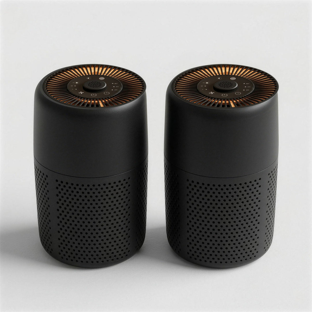 Two Von Air Purifier Mini in black