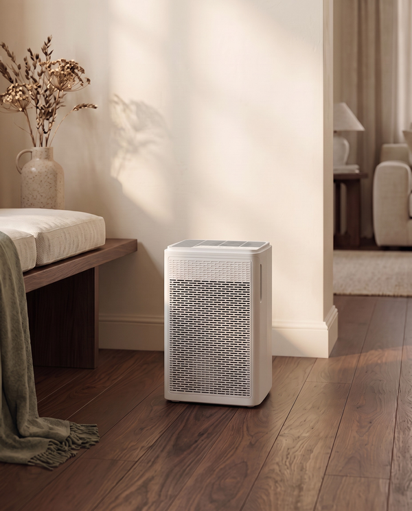 Von air purifier in an entryway